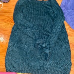 H&M green sweater